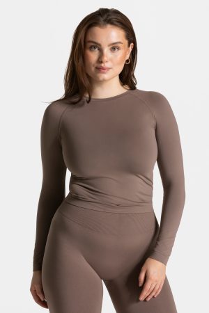 Timeless Pro Longsleeve für Frauen in Mokka