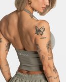 Timeless Pro Neckholder Top Khaki – bequem und st