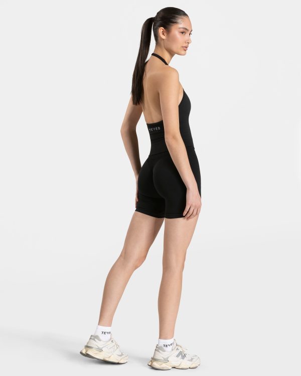 Timeless Pro Neckholder Top für Frauen in Schwarz – Bild 3
