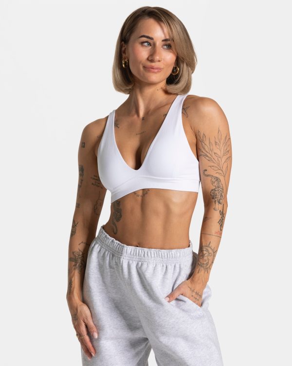 Timeless Pro Triangle Bh Weiß mit hoher Taille