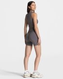 Damen Timeless Pro Zip Tank Graphit mit Komfort