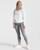 Modische Statement Windbreaker in Farbe Weiß