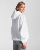 Modische Statement Windbreaker in Farbe Weiß