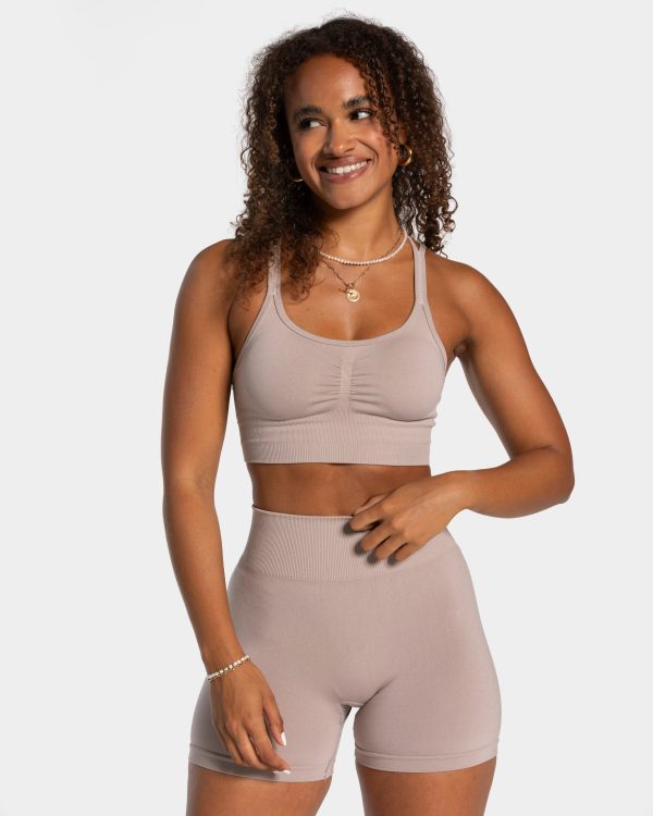 Timeless Scrunch Bh Dust mit hoher Taille