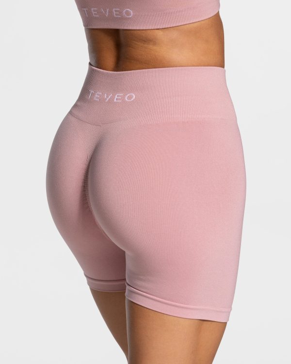 Timeless Scrunch Short für Frauen in Rosa – Bild 4