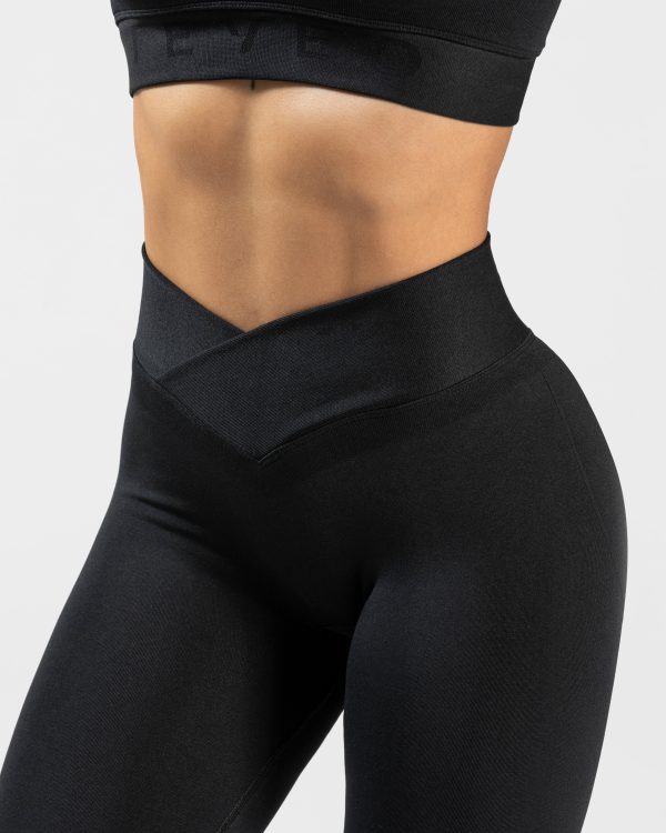 V-Shape Leggings Schwarz – bequem und stylisch – Bild 4