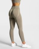 Charming Scrunch Leggings Damenhose in Khaki