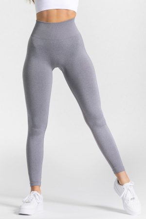 Classy Seamless Leggings "Grau" - TEVEO