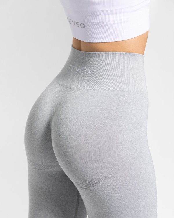 Classy Leggings in Hellgrau für Damen – Bild 4
