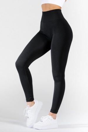 Classy Seamless Leggings "Schwarz" - TEVEO