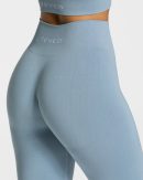 Modische Classy Leggings in Farbe Stahlblau