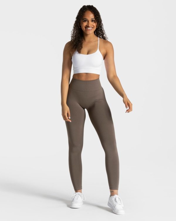 Classy Leggings Taupe – bequem und stylisch – Bild 3