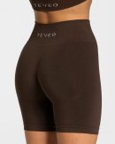 Classy Short Dunkelbraun mit hoher Taille
