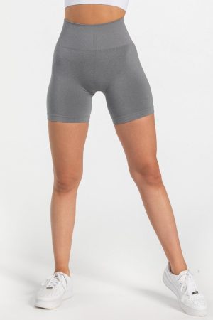 Classy Seamless Shorts "Grau" - TEVEO