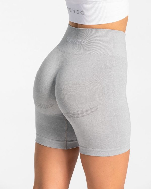 Classy Short Damenhose in Hellgrau – Bild 4