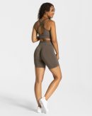 Classy Short für Frauen in Taupe