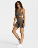 Classy Short für Frauen in Taupe
