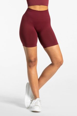 Classy Seamless Shorts "Weinrot" - TEVEO