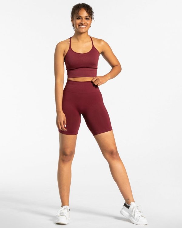 Damen Classy Short Weinrot mit Komfort – Bild 5