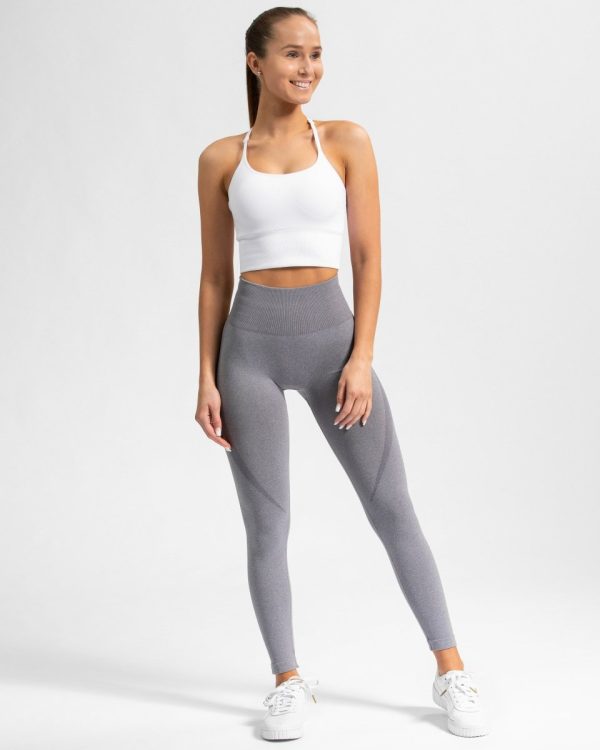 Damen Power Bh Weiß mit Komfort – Bild 5