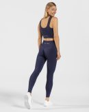 Modische Sensation Leggings in Farbe Dunkelblau