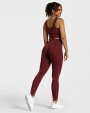 Sensation Leggings für Frauen in Weinrot