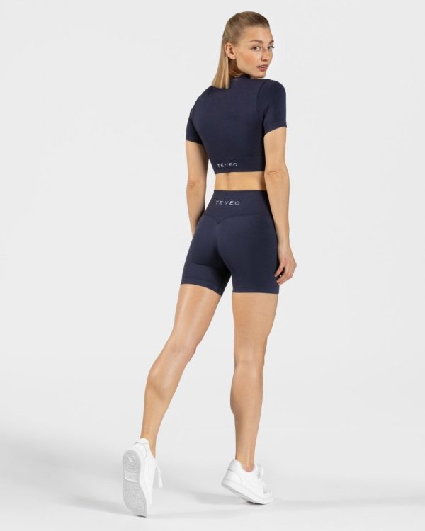 Sensation Short in Dunkelblau für Damen – Bild 5