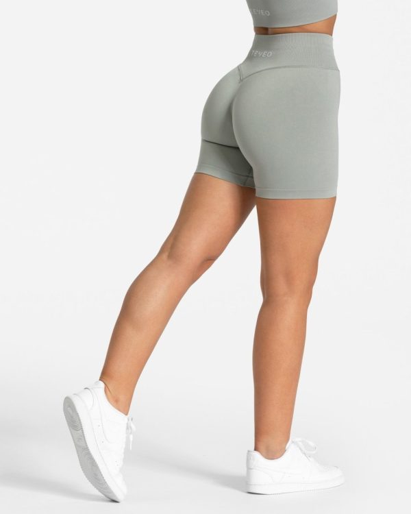 Sensation Short Grau mit hoher Taille – Bild 2