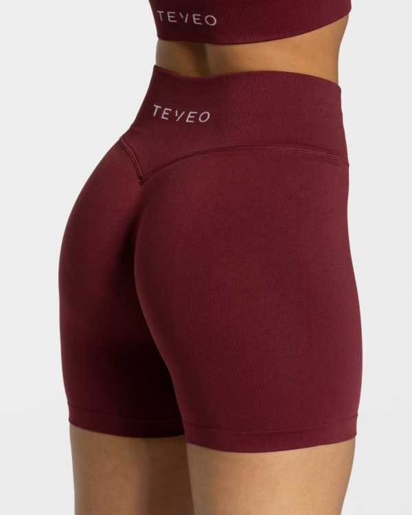 Sensation Short in Weinrot für Damen – Bild 4