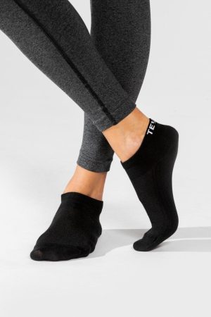 TEVEO Sneaker Socken (2er) "Schwarz" - TEVEO