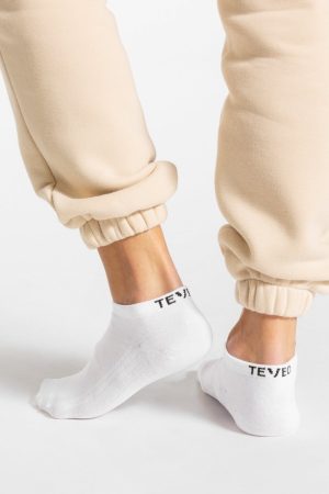 TEVEO Sneaker Socken (2er) "Weiß" - TEVEO