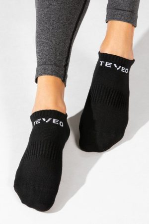 TEVEO Sport Socken (2er) "Schwarz" - TEVEO