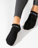 Damen TEVEO Sport Socken (2er) Schwarz mit Komfort