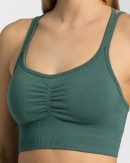 Timeless Scrunch Bh Dunkelgrün – bequem und styli