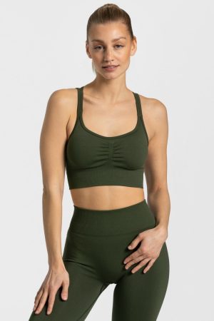 Timeless Scrunch Bh "Khaki" - TEVEO