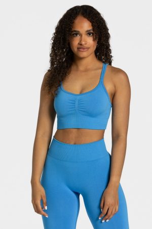 Timeless Scrunch Bh "Sommerblau" - TEVEO