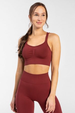 Timeless Scrunch Bh "Weinrot" - TEVEO