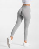Modische Timeless Scrunch Leggings in Farbe Hellg