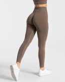 Damen Timeless Scrunch Leggings Taupe mit Komfort