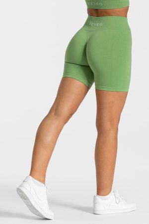 Timeless Scrunch Short "Olive" - TEVEO