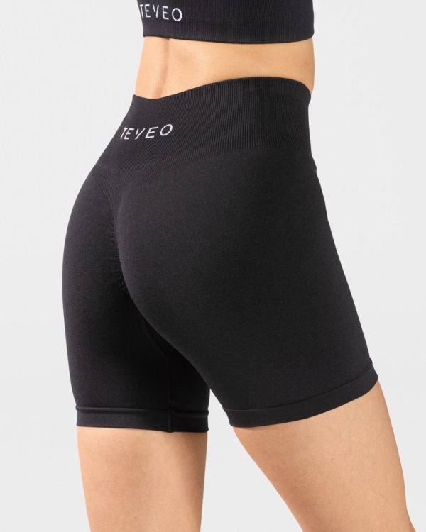 Damen Timeless Scrunch Short Schwarz mit Komfort – Bild 4