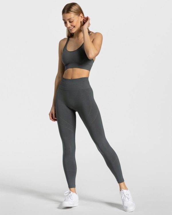 Damen True Bh Dunkelgrau mit Komfort – Bild 3