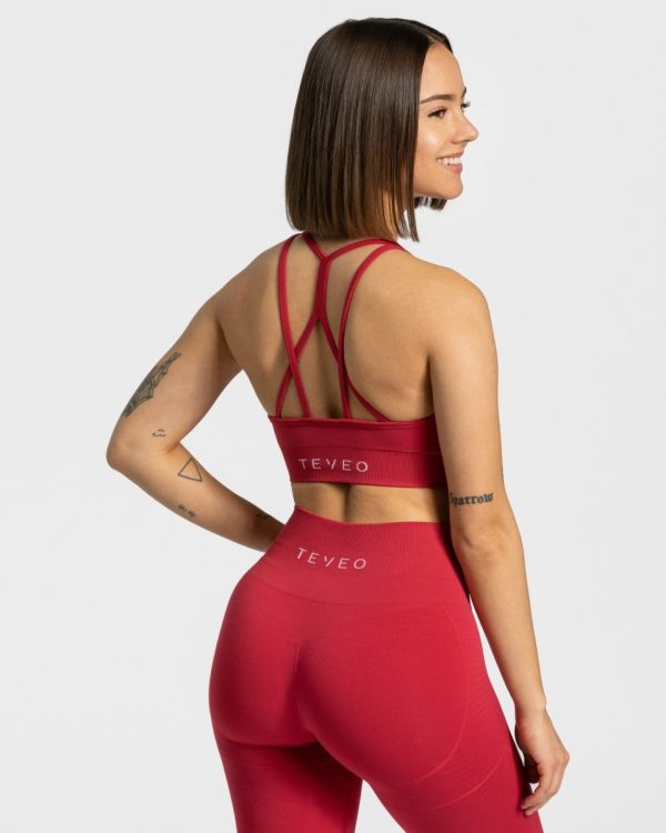 Damen True Bh Rot mit Komfort – Bild 2