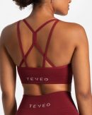Damen True Bh Weinrot mit Komfort