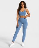 Damen True Leggings Blau mit Komfort