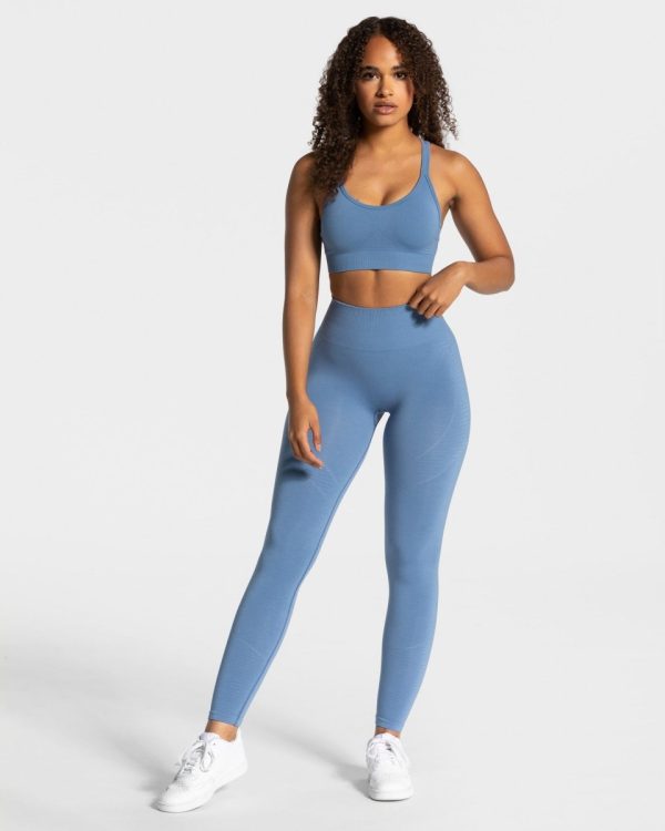 Damen True Leggings Blau mit Komfort – Bild 3
