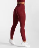 True Leggings Weinrot für Sport und Alltag