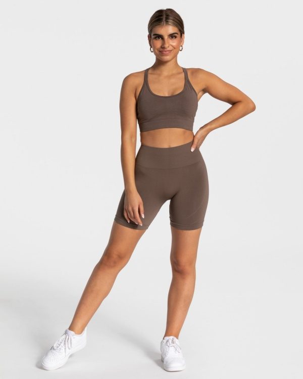 True Short Damenhose in Braun – Bild 3