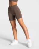 True Short Damenhose in Braun
