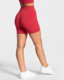 Damen True Short Rot mit Komfort